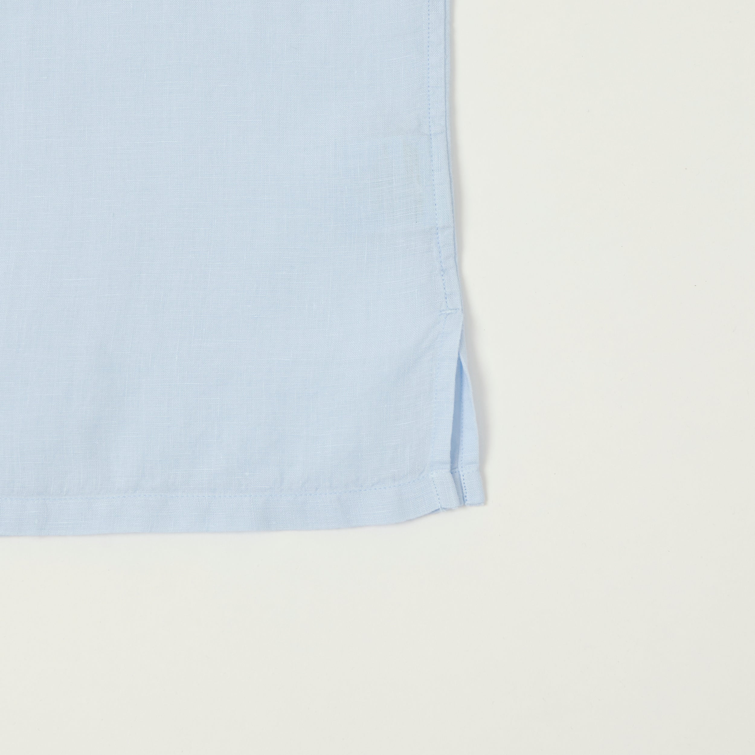 Knickerbocker 'Marina' Linen Camp Shirt - Sky