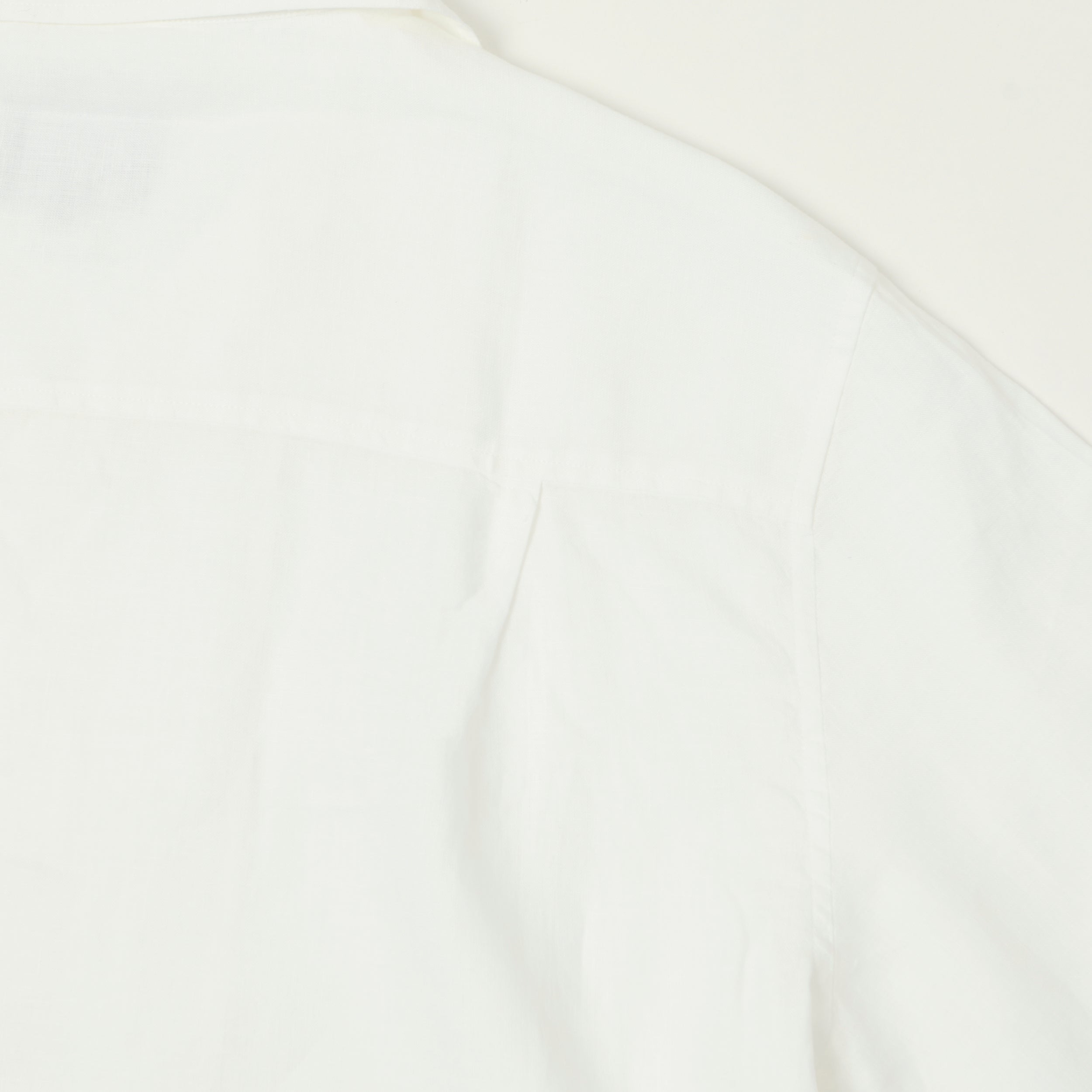 Knickerbocker 'Marina' Linen Camp Shirt - White