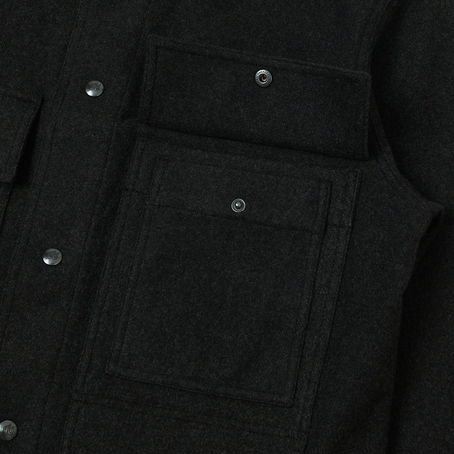Knickerbocker 'Mott' Wool Cashmere Jacket - Charcoal