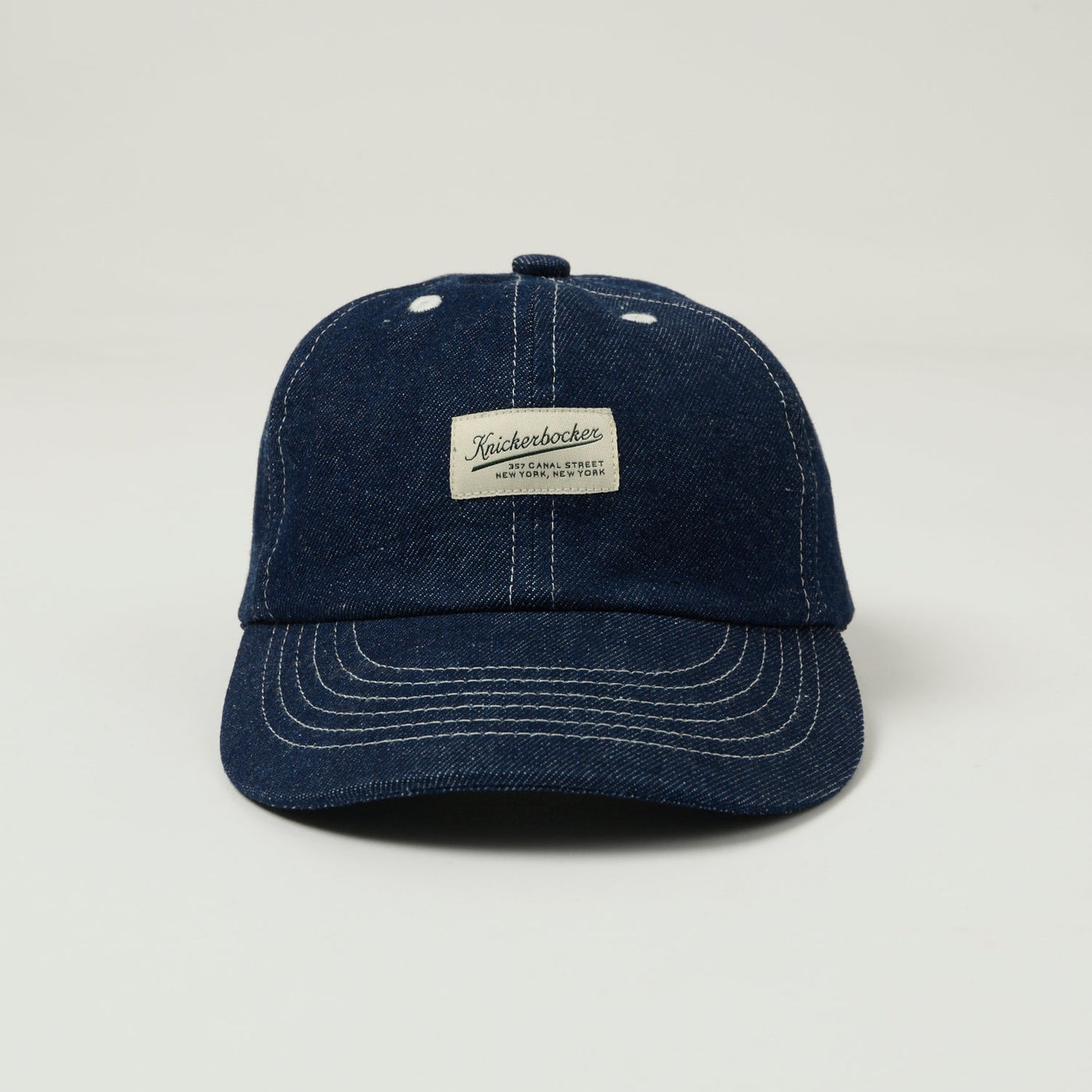 Knickerbocker Pacific Denim Cap - Dark Wash Indigo
