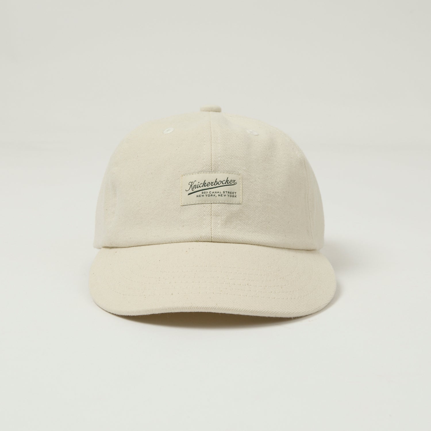 Knickerbocker Pacific Denim Cap - Ecru