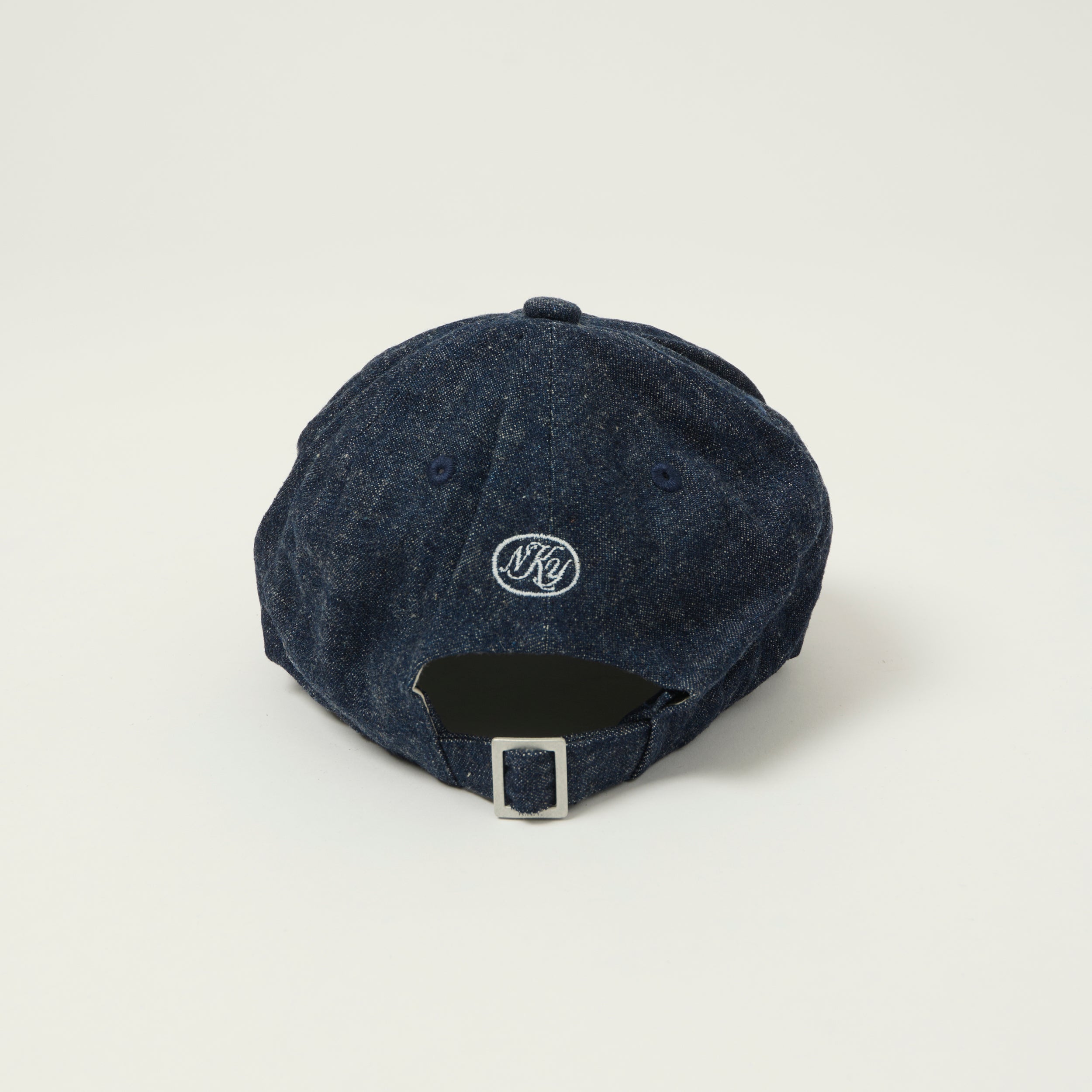 Knickerbocker 'Pacific' Denim Cotton & Linen Cap - Indigo