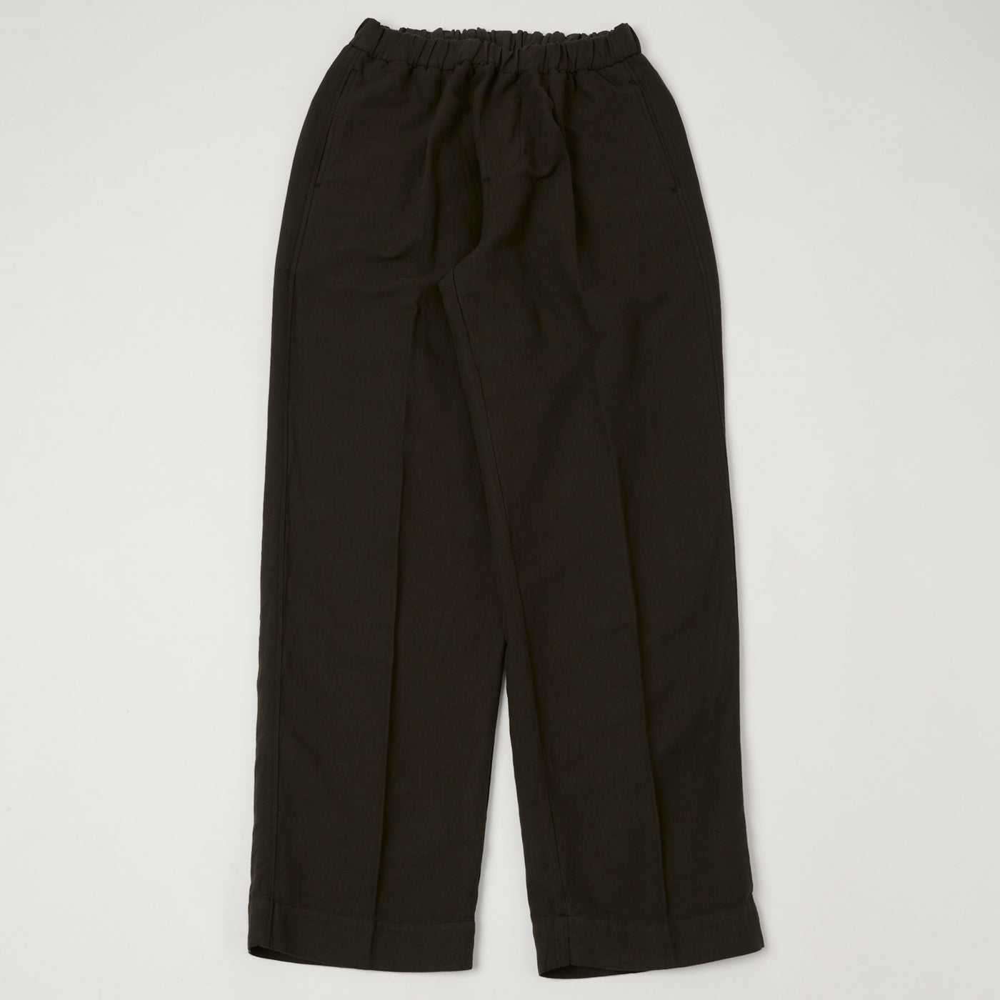 Knickerbocker Park Cotton Linen Pant - Brown