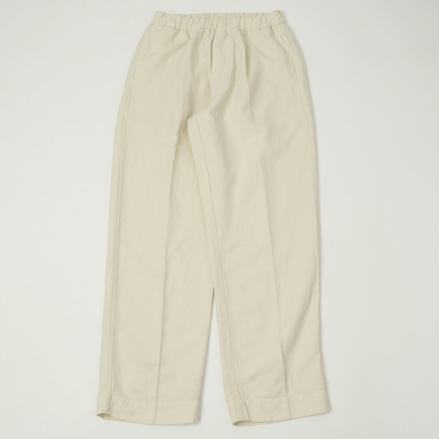 Knickerbocker Park Cotton Linen Pant - Bone