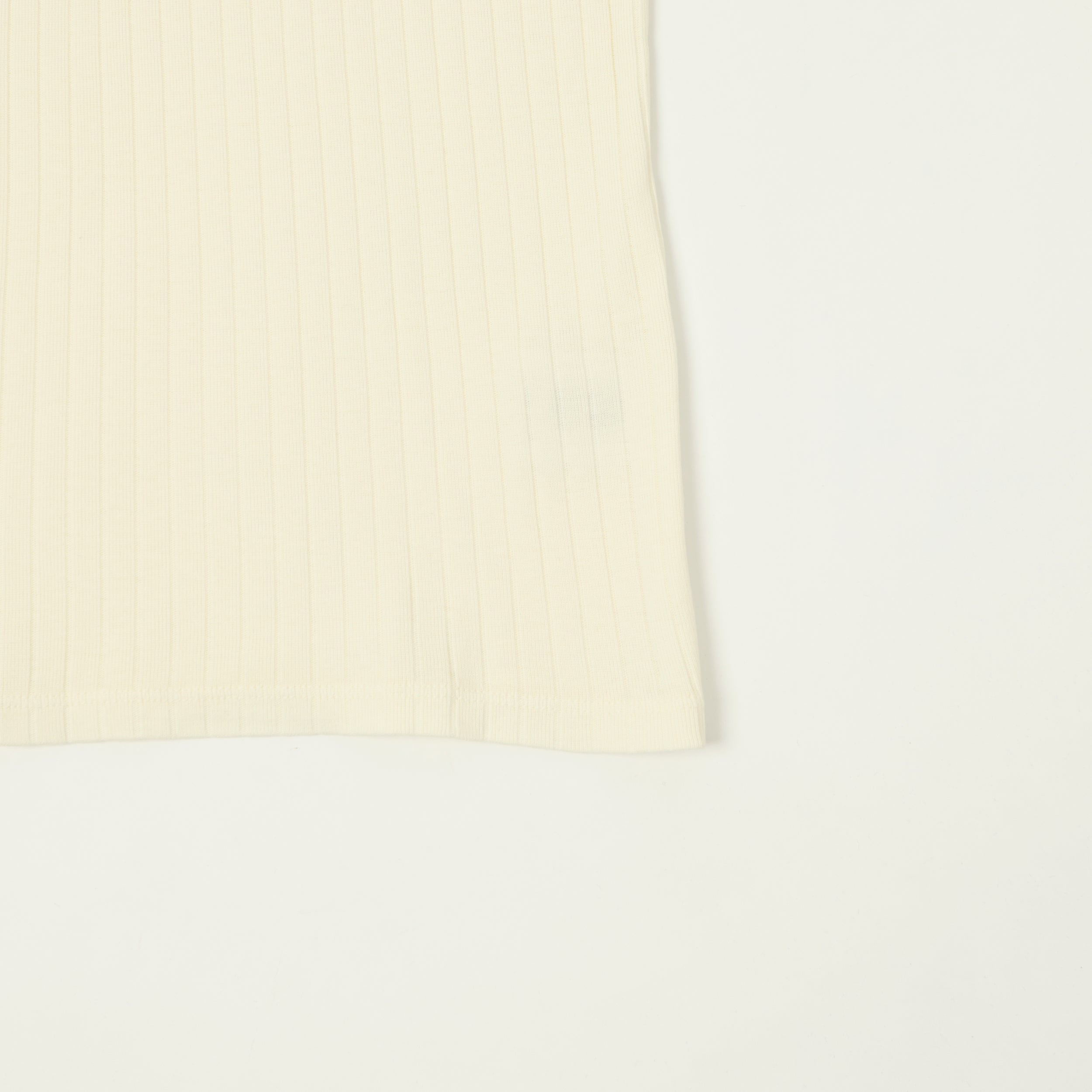 Knickerbocker Ribbed Tank Top - Milk