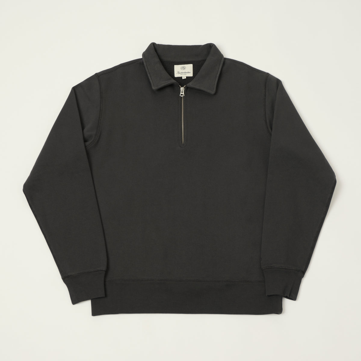 Knickerbocker 'Stadium Loft' Quarter Zip Sweatshirt - Peat