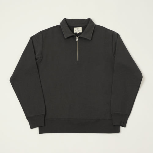 Knickerbocker 'Stadium Loft' Quarter Zip Sweatshirt - Peat
