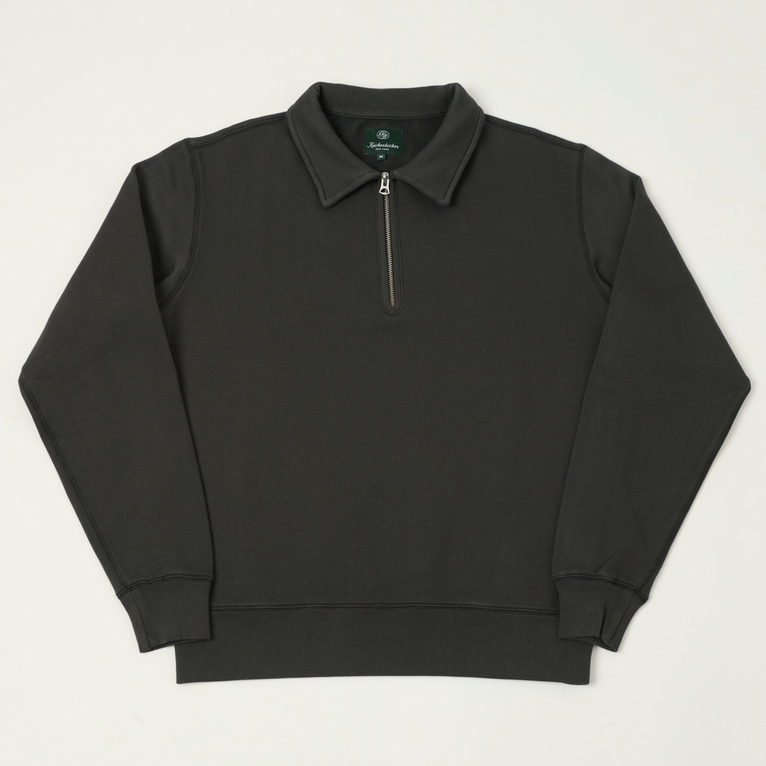 Knickerbocker 'Stadium Loft' Quarter Zip Sweatshirt - Coal