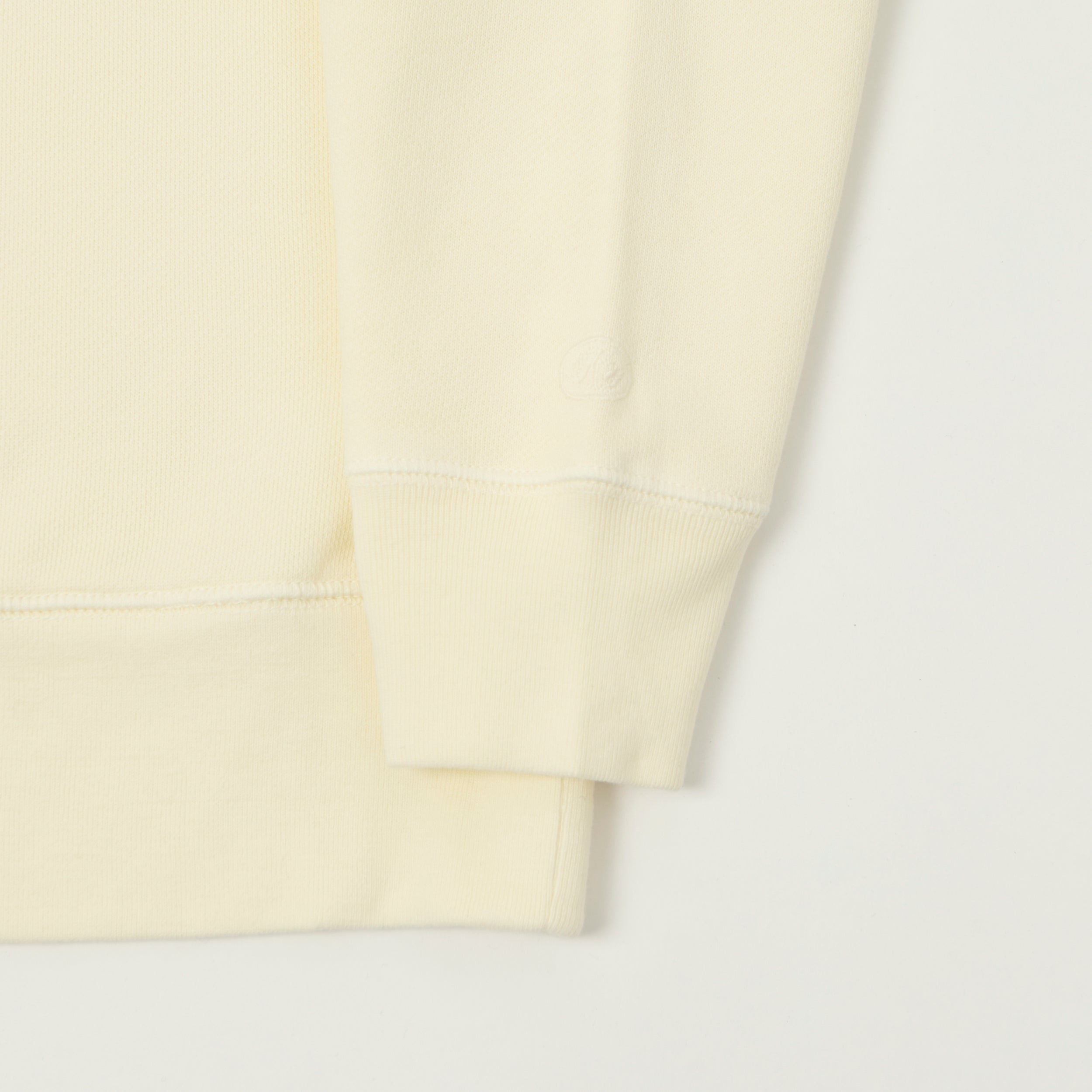 Knickerbocker 'Stadium Loft' Quarter Zip Sweatshirt - Milk