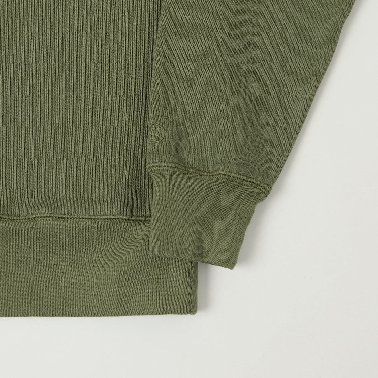 Knickerbocker 'Stadium Loft' Quarter Zip Sweatshirt - Laurel