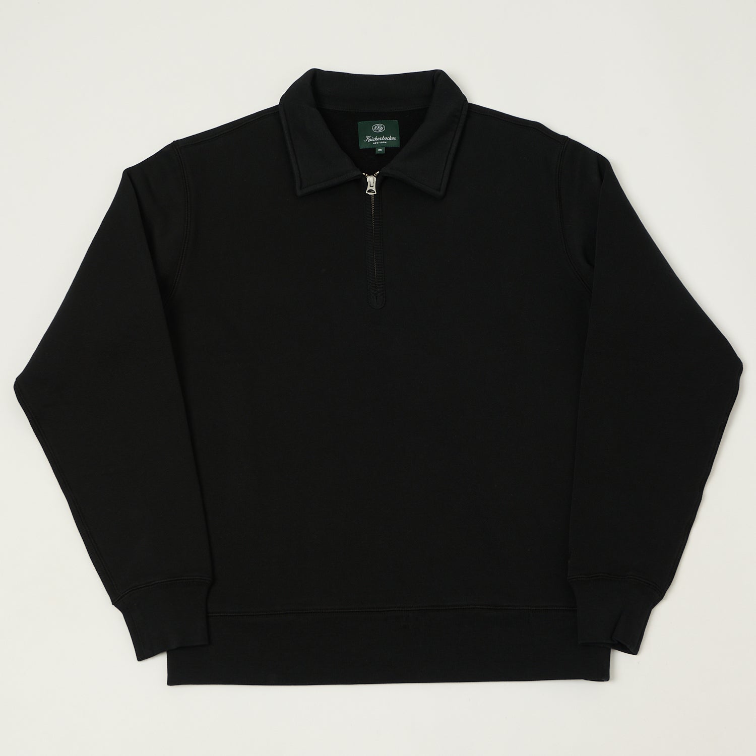 Knickerbocker 'Stadium Loft' Quarter Zip Sweatshirt - Black