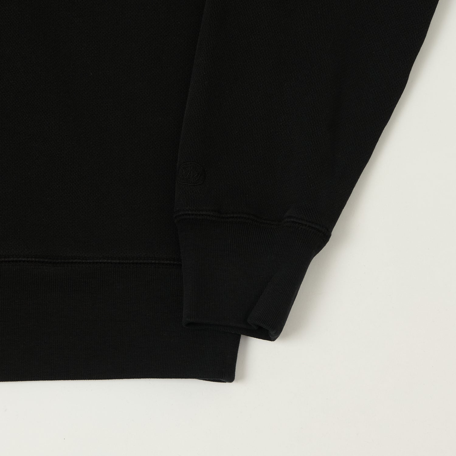 Knickerbocker 'Stadium Loft' Quarter Zip Sweatshirt - Black