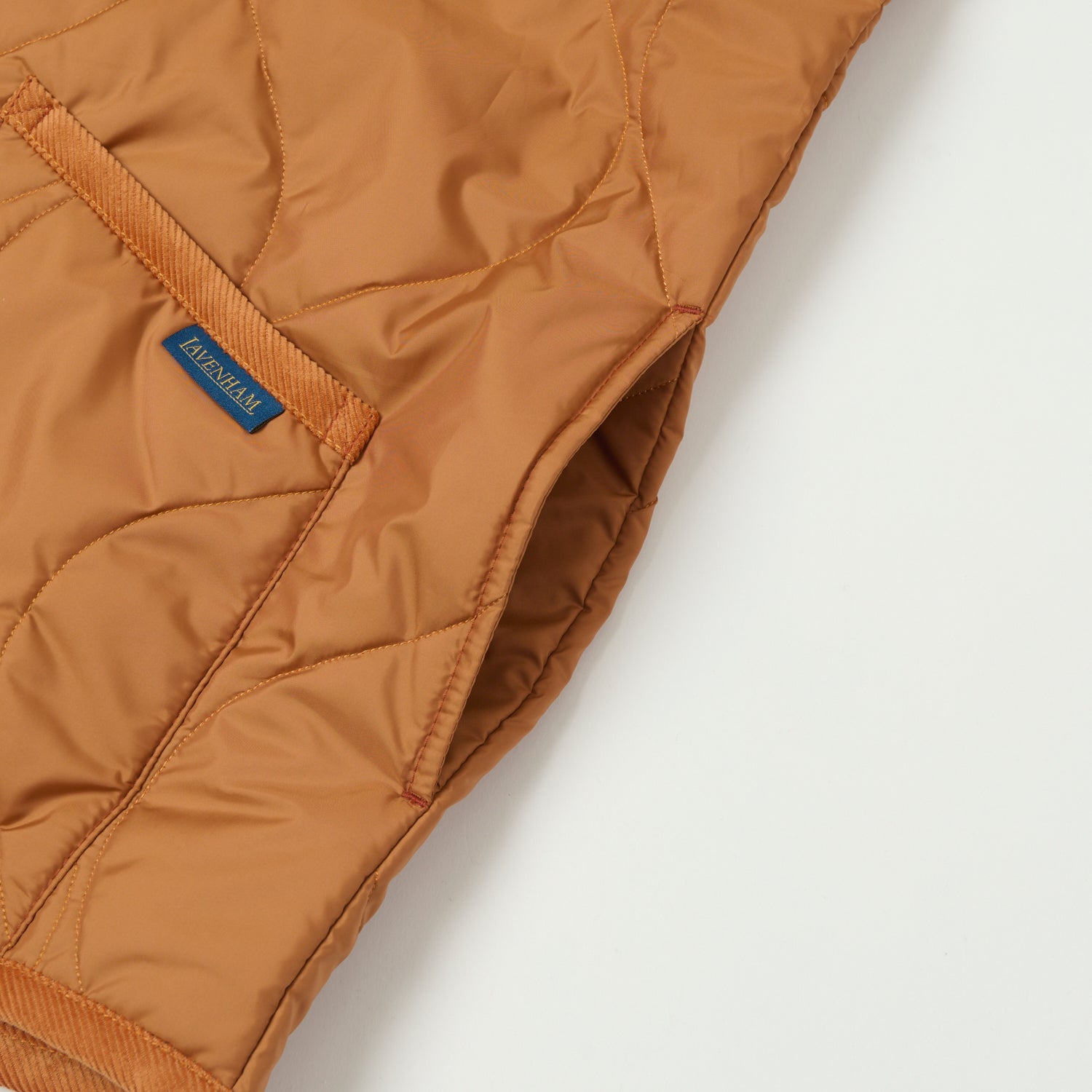 Lavenham Bomber Gilet - Brick