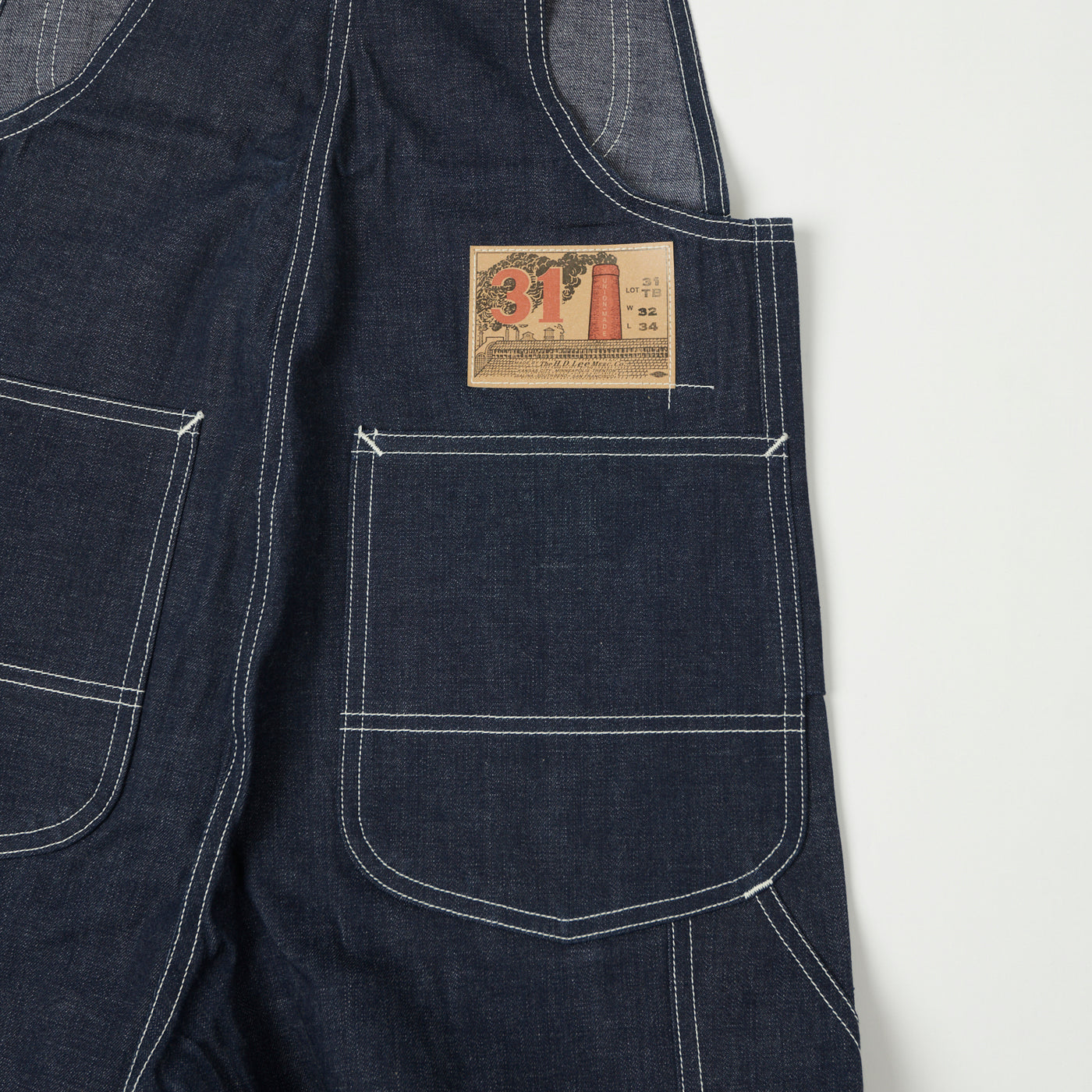 Lee Archives 1930s Denim Bib Overall - Raw