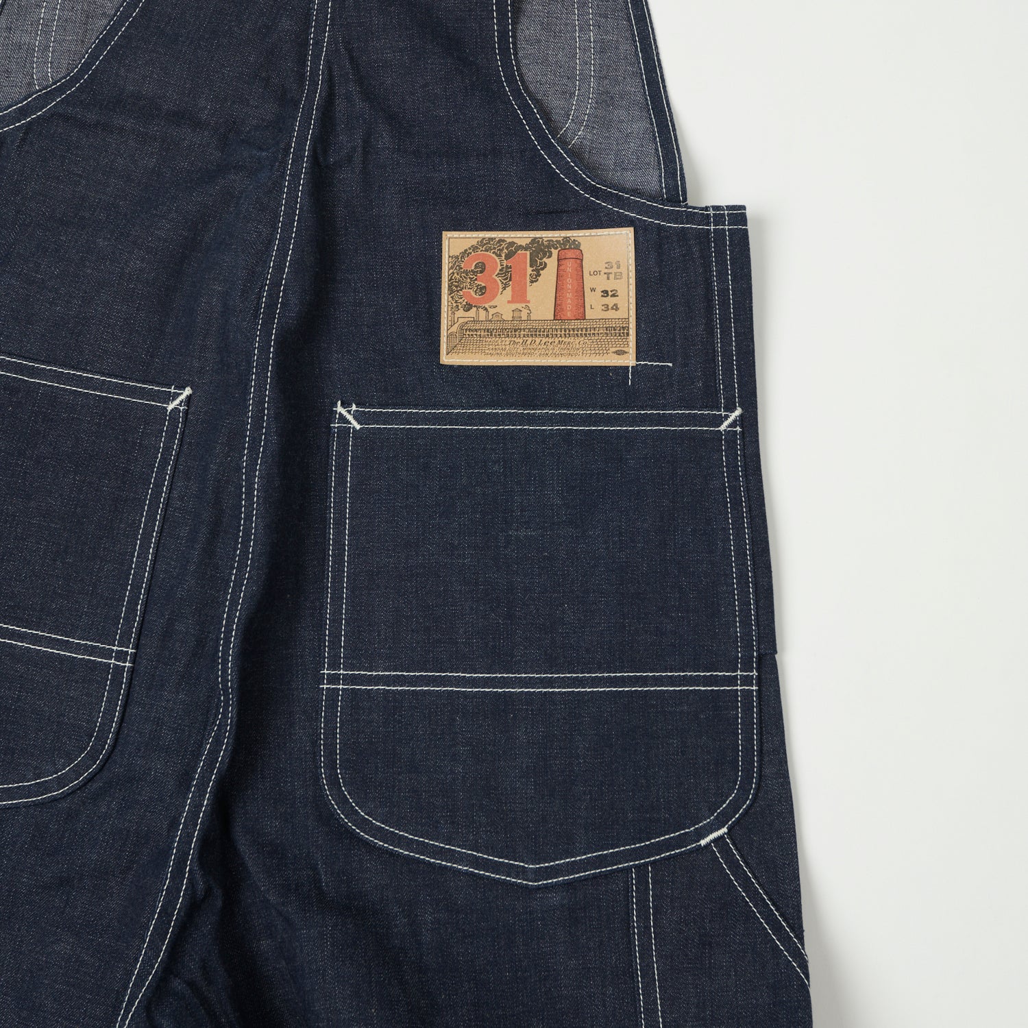 Lee Archives 1930s Denim Bib Overall - Raw