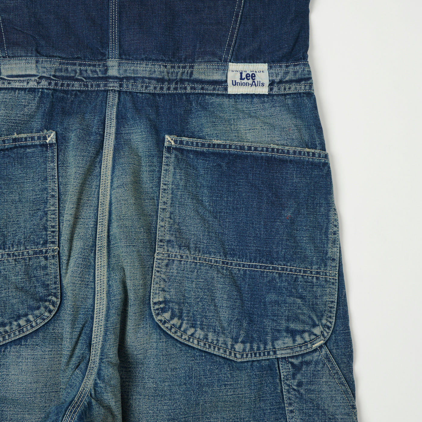 Lee Archives 1950's 'Union Alls' Overalls - Light Wash