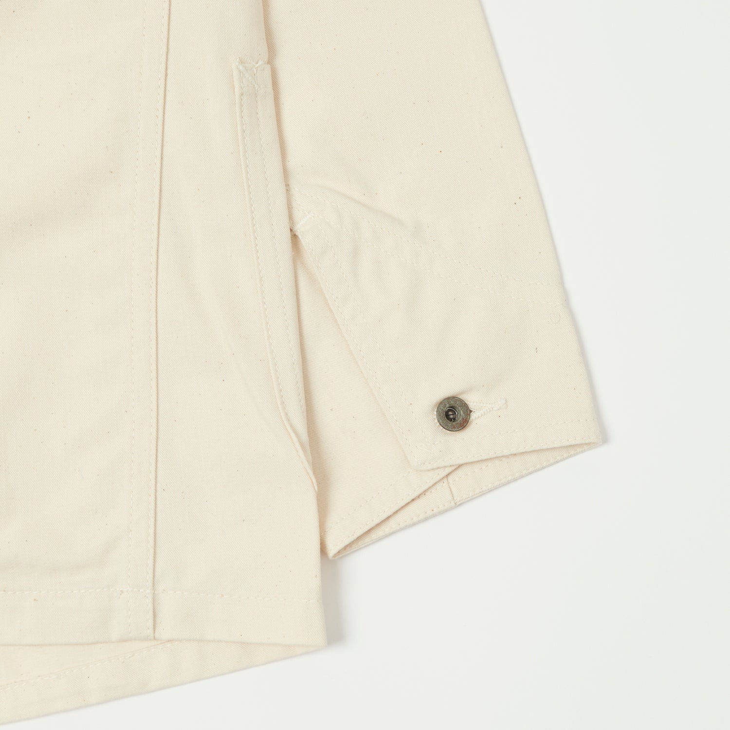 Lee Archives WWII 'Loco' Denim Coverall Jacket - Ecru