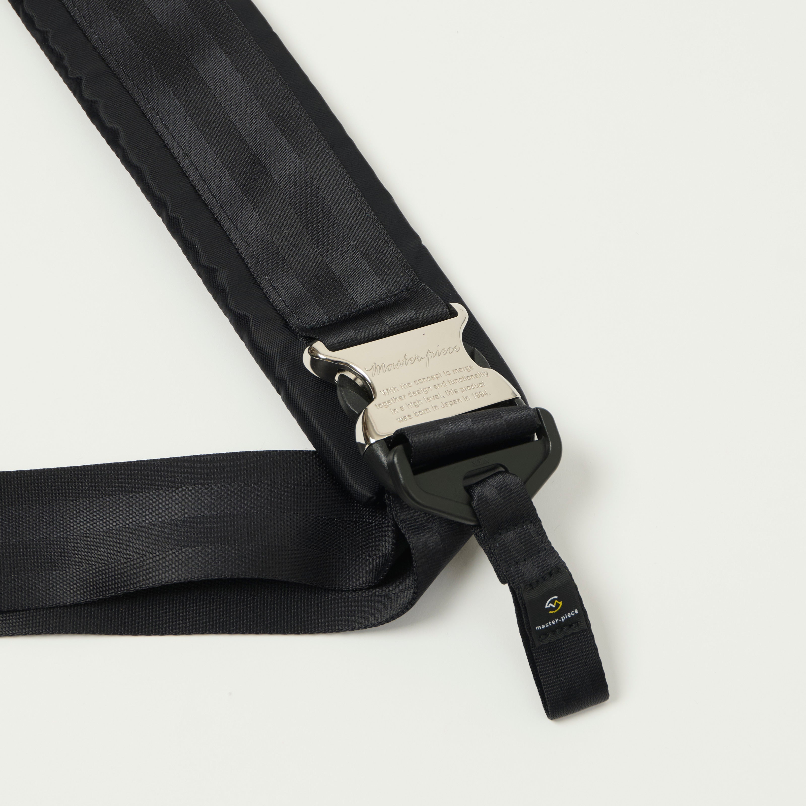 Master-Piece Lightning Messenger Bag - Black