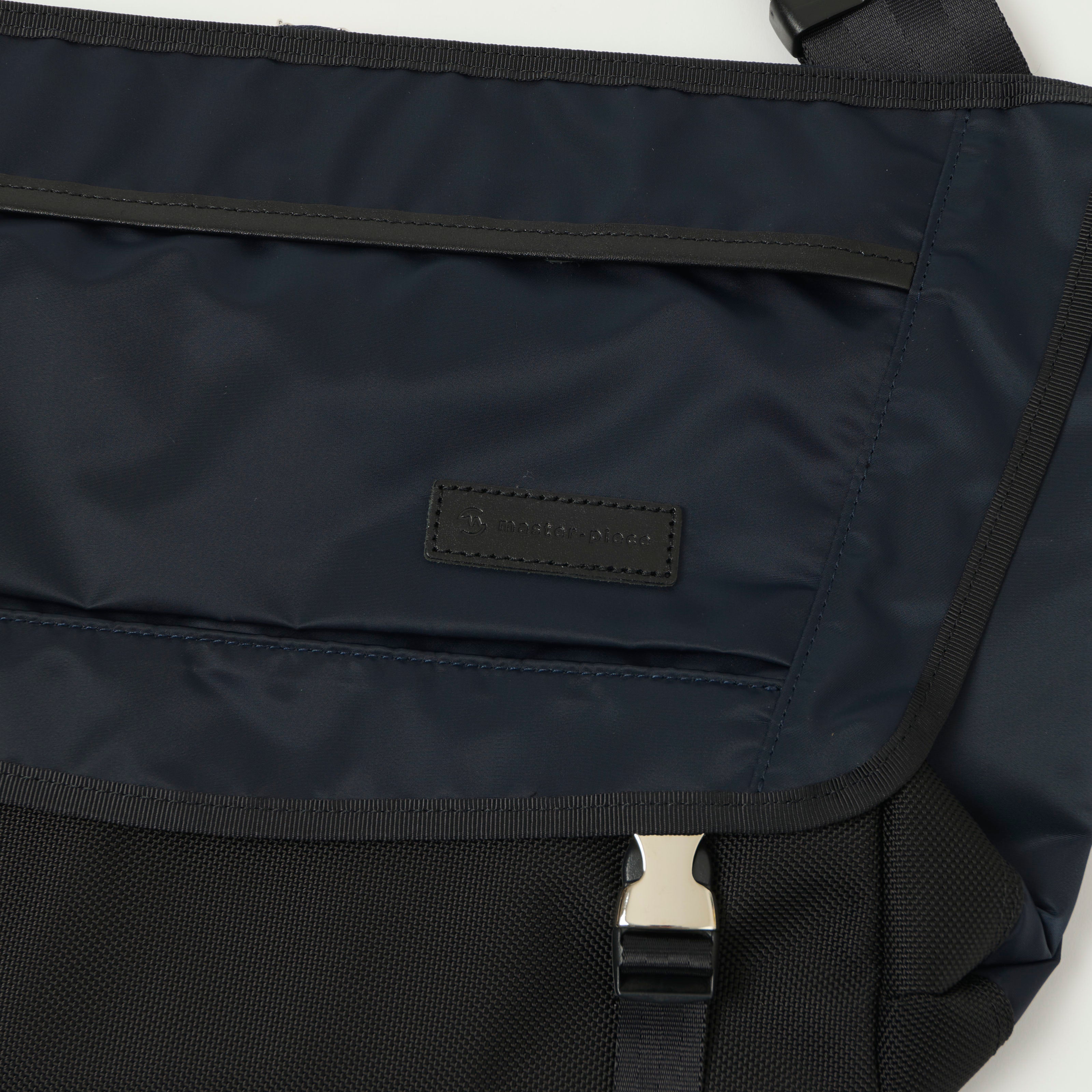 Master-Piece Lightning Messenger Bag - Navy