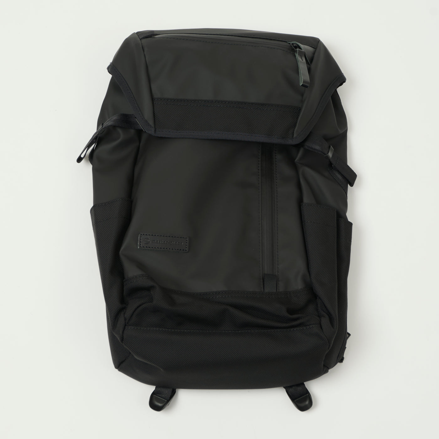 Master-Piece Slick Flap Backpack - Black