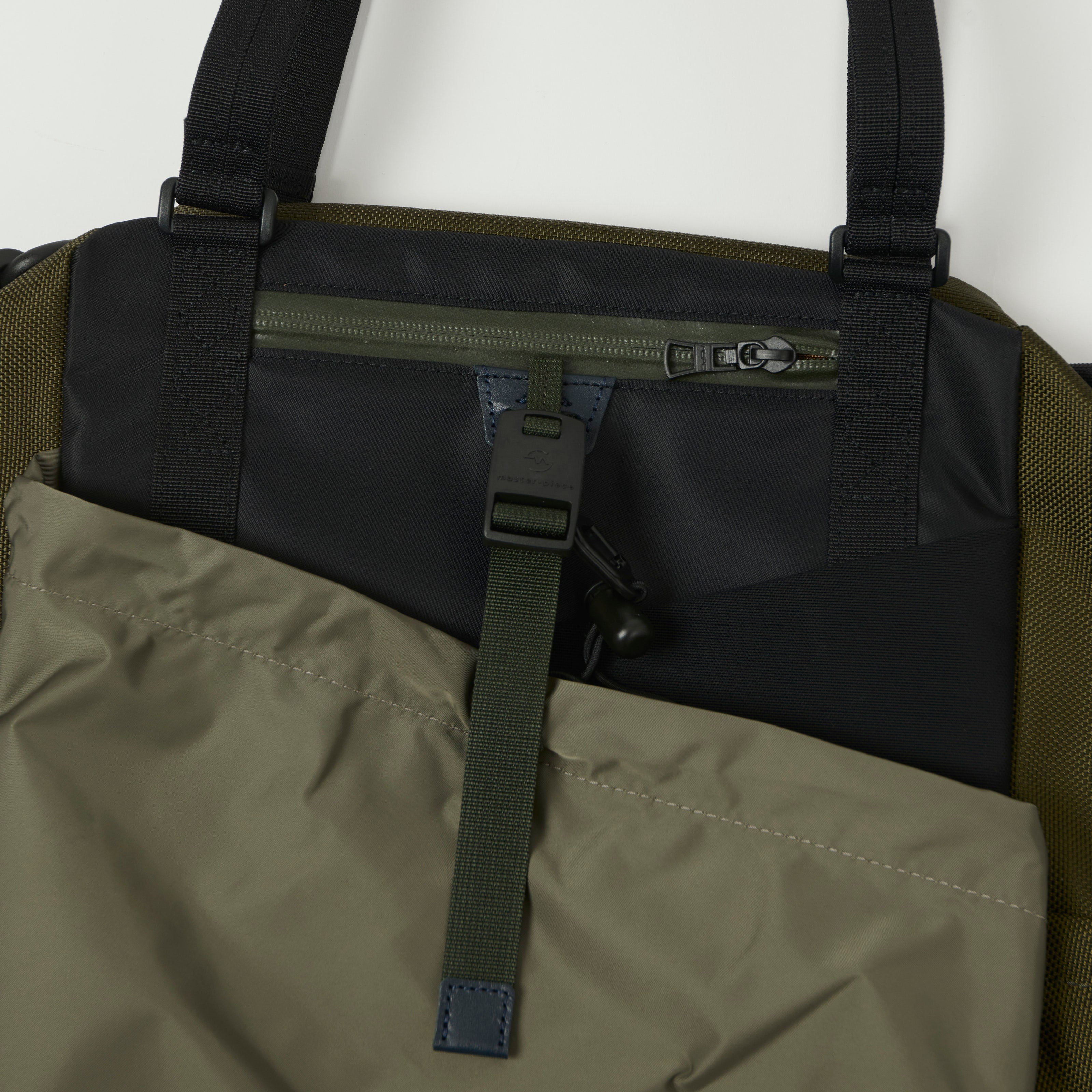 Master-Piece Scramble Duffle Bag - Khaki