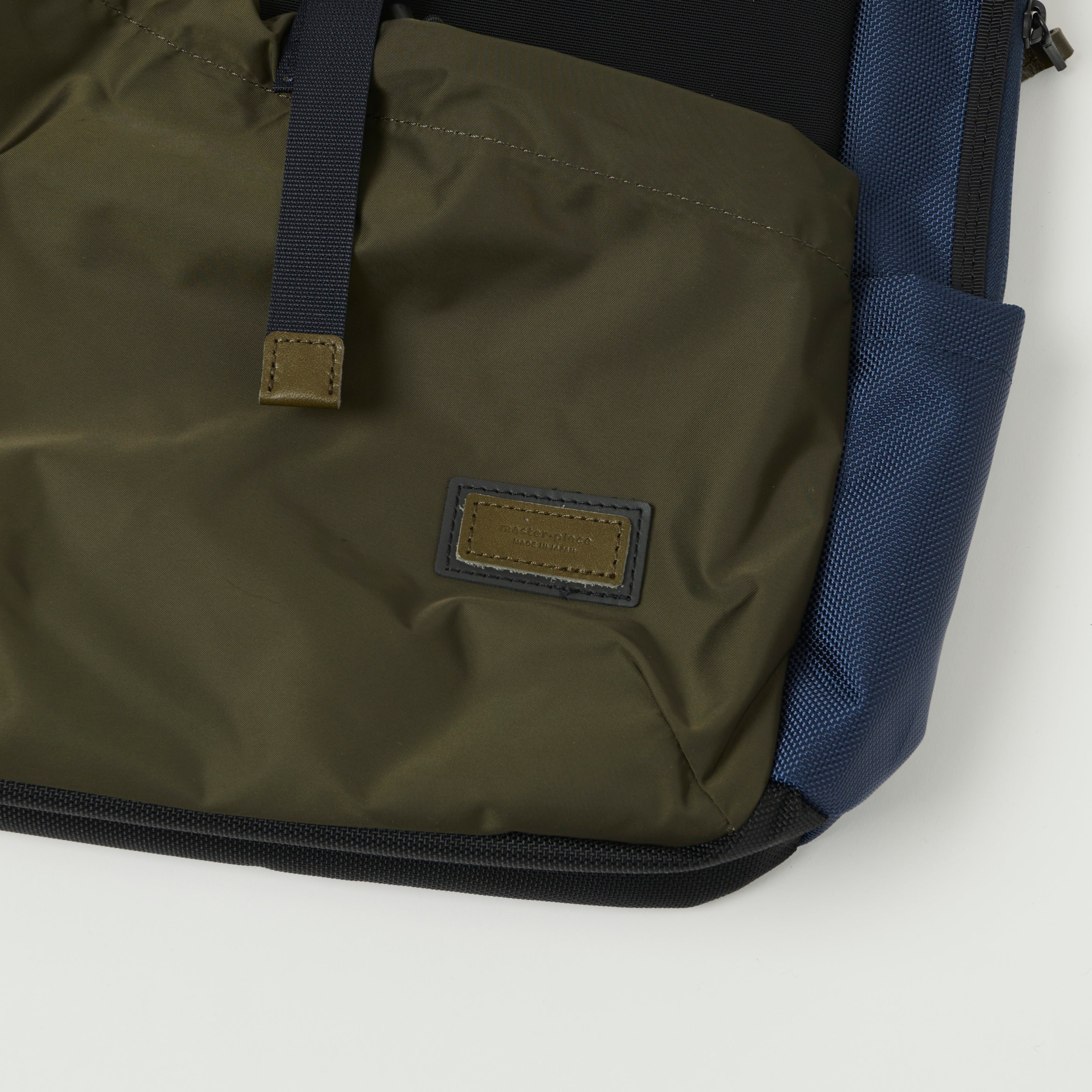 Master-Piece Scramble Duffle Bag - Navy
