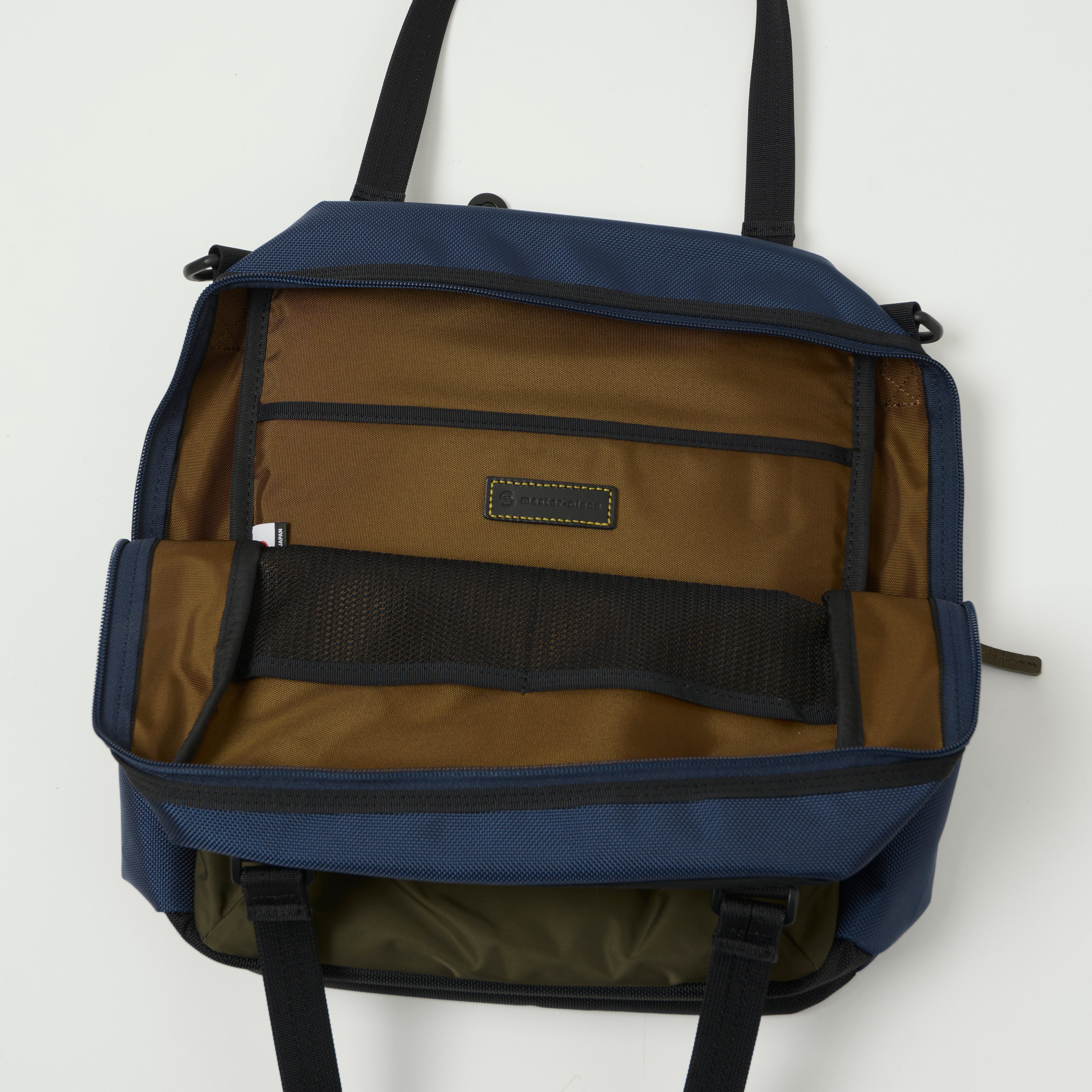 Master-Piece Scramble Duffle Bag - Navy