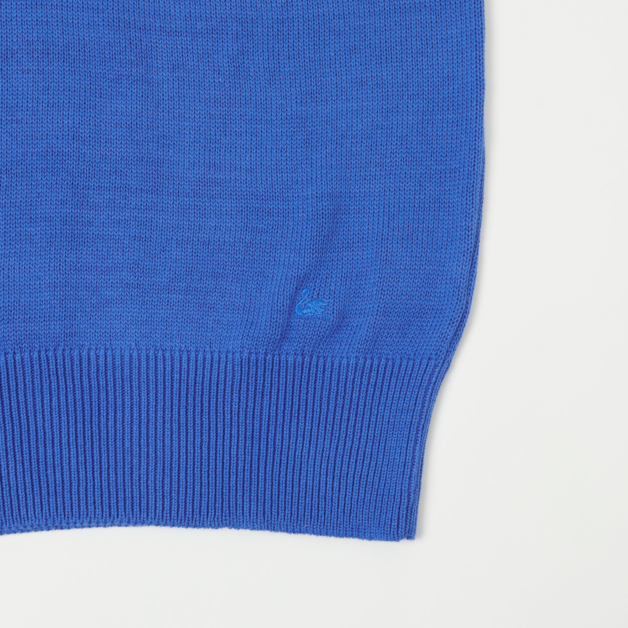 Merz b. Schwanen 'Good Basics' Plant Based Sweater Vest - Washed Blue