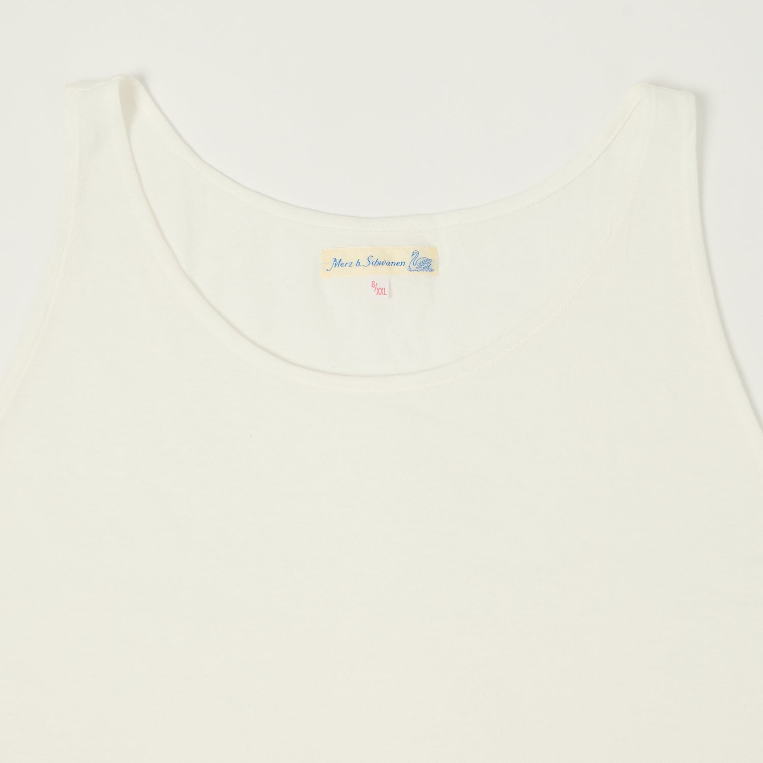 Merz b. Schwanen 136 Lightweight Tank Top - White