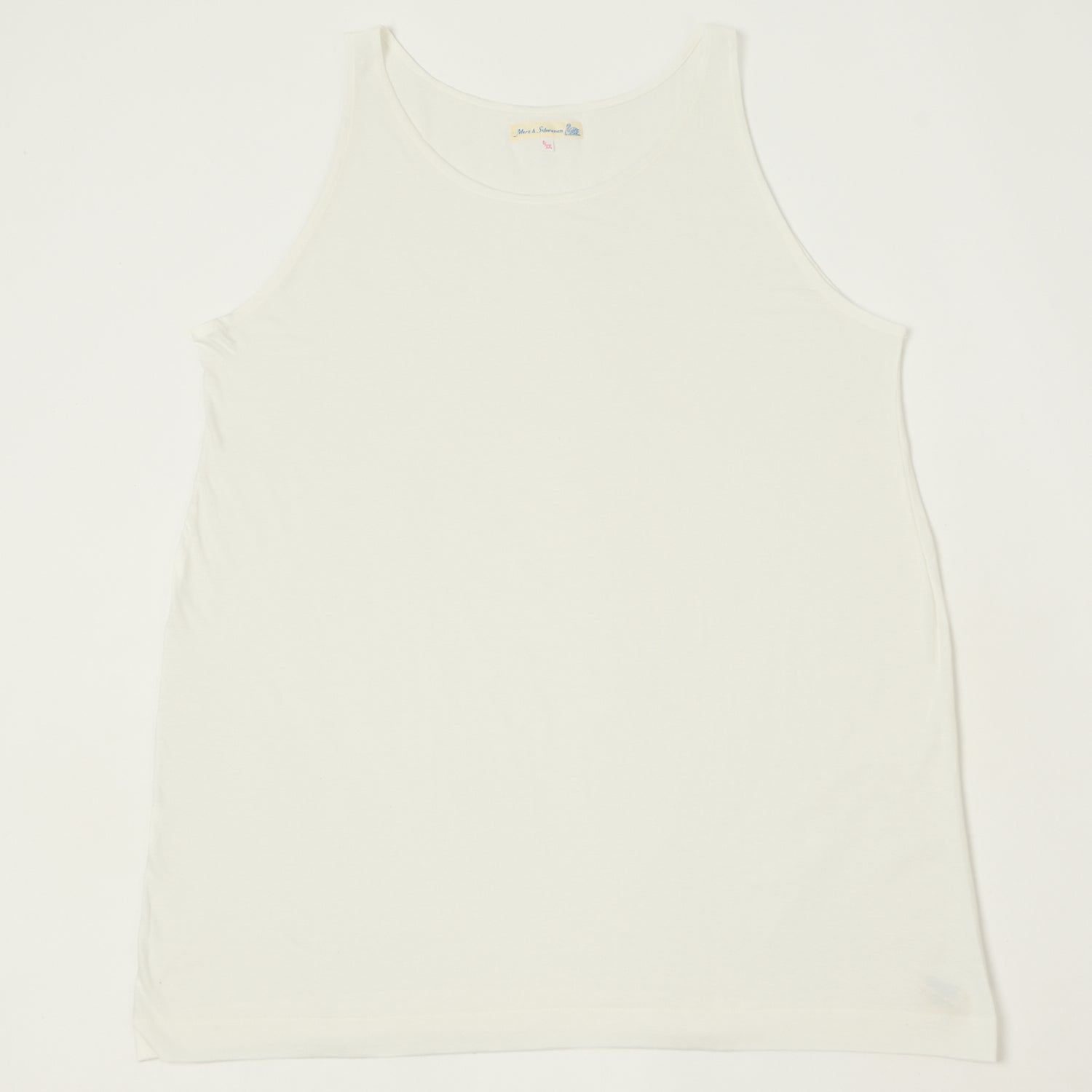 Merz b. Schwanen 136 Lightweight Tank Top - White