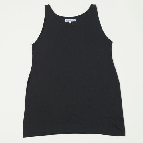Merz b. Schwanen 136 Lightweight Tank Top - Charcoal