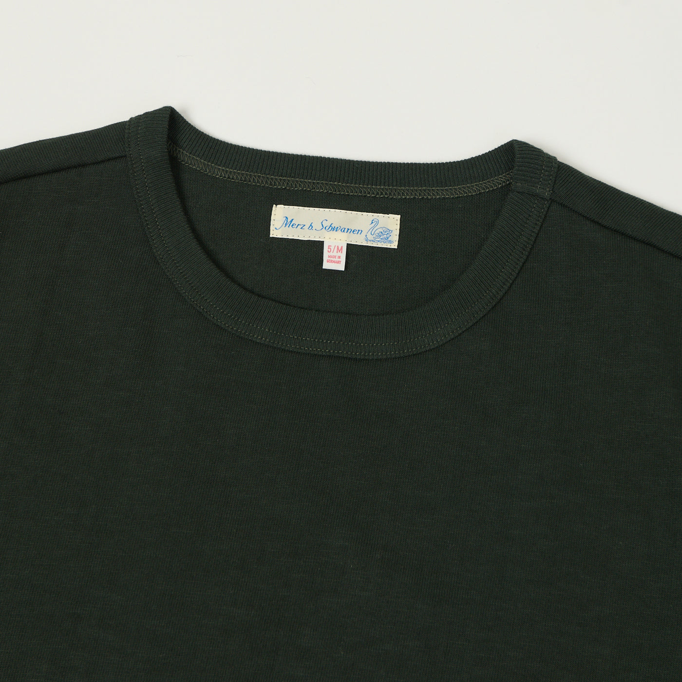 Merz b. Schwanen 2S14 Relaxed Heavyweight T-Shirt - Forest