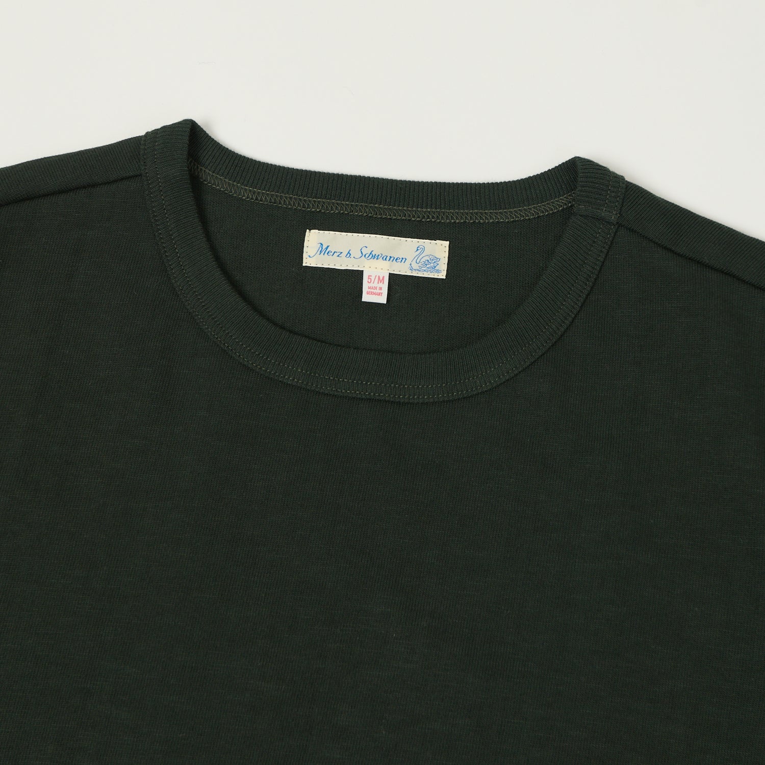 Merz b. Schwanen 2S14 Relaxed Heavyweight T-Shirt - Forest
