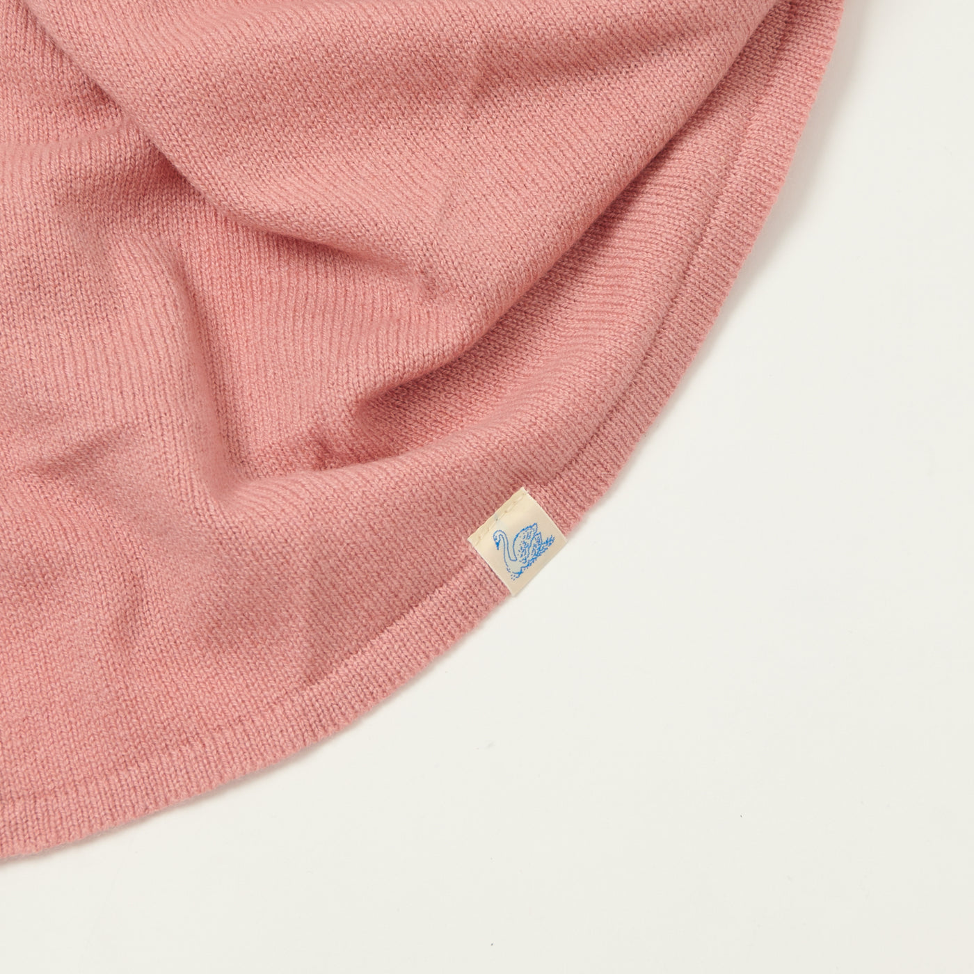 Merz b. Schwanen 'Good Basics' Merino/Cashmere/Silk Triangle Scarf - Rosewood