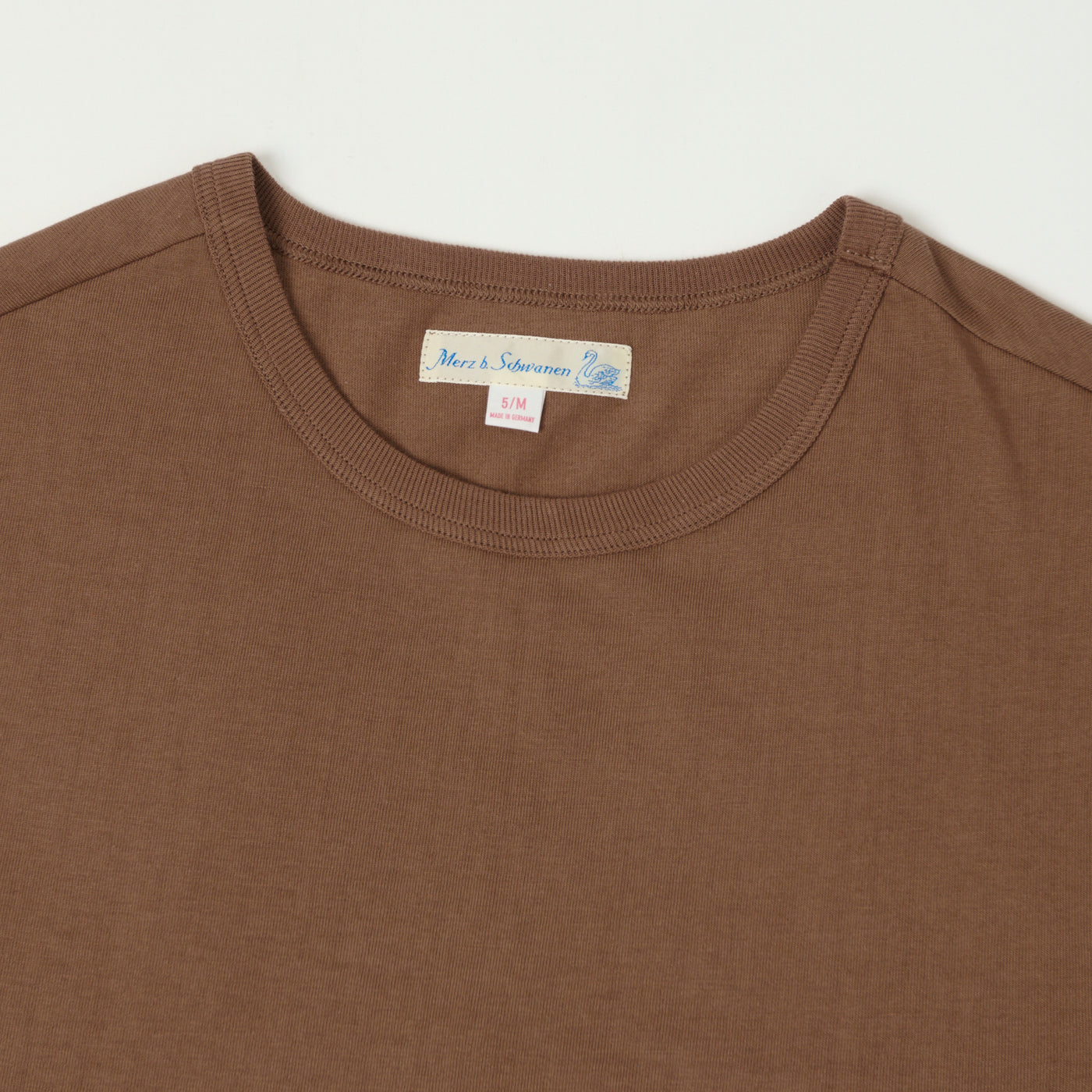 Merz b. Schwanen 1950s Classic Lightweight T-Shirt - Nut