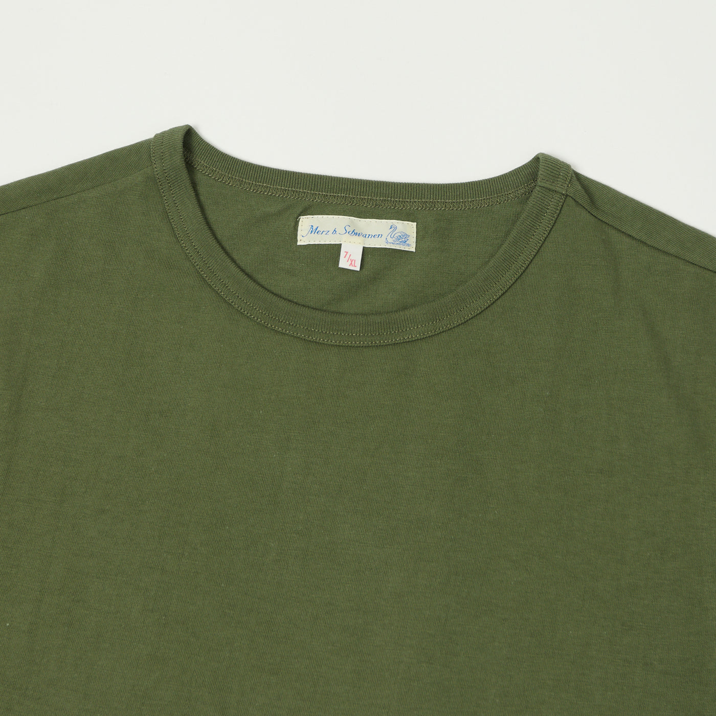 Merz b. Schwanen 1950s Classic Lightweight T-Shirt - Army
