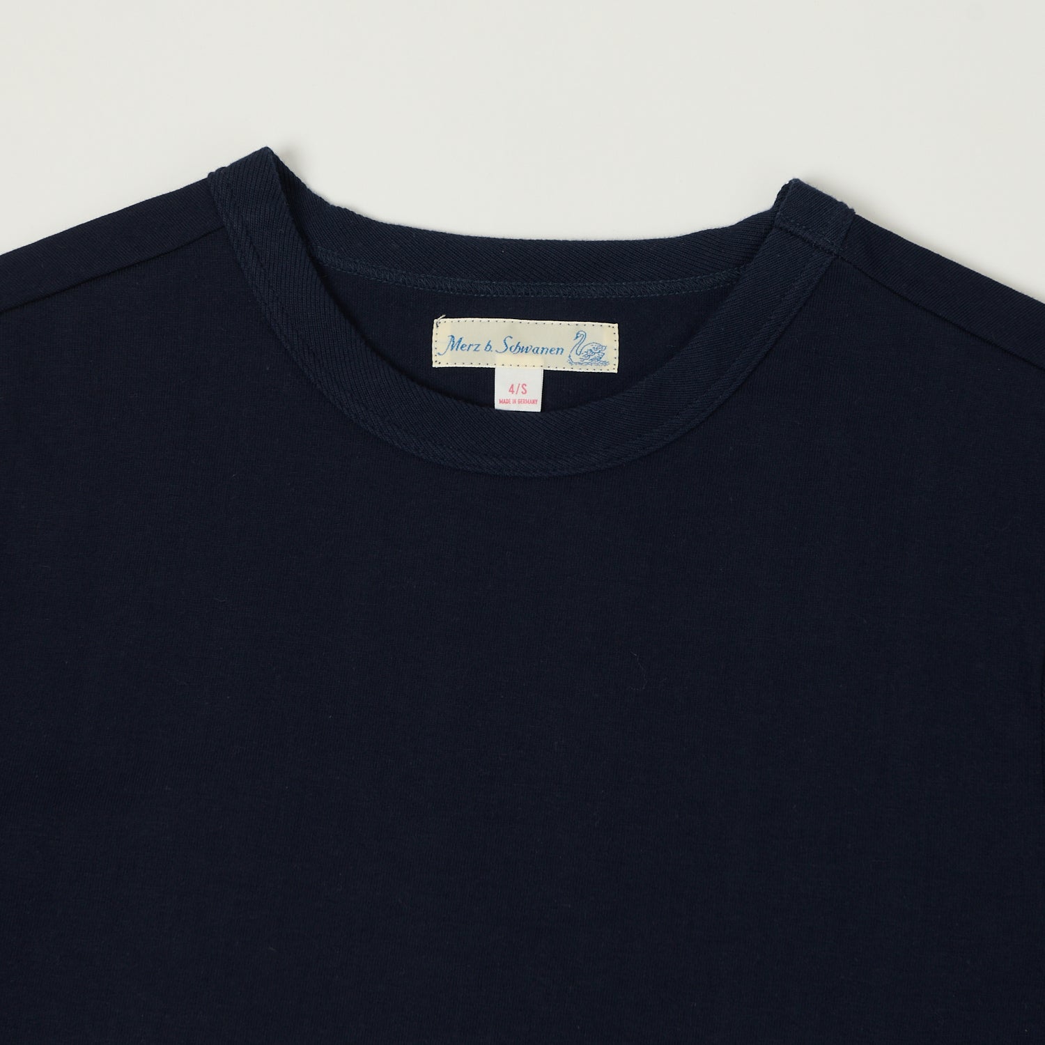 Merz b. Schwanen 214 Relaxed T-Shirt - Ink Blue