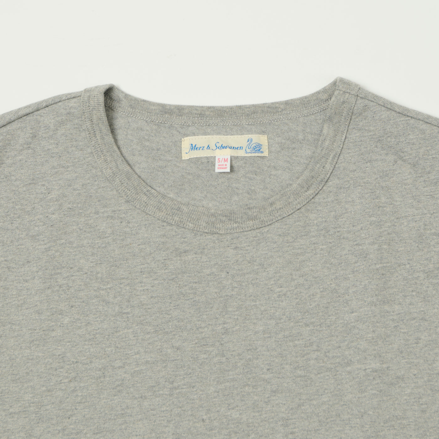 Merz b. Schwanen 2M15 Classic Jersey T-Shirt - Grey Melange