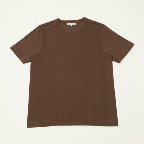 Merz b. Schwanen 2S14 Relaxed Heavyweight T-Shirt - Chocolate