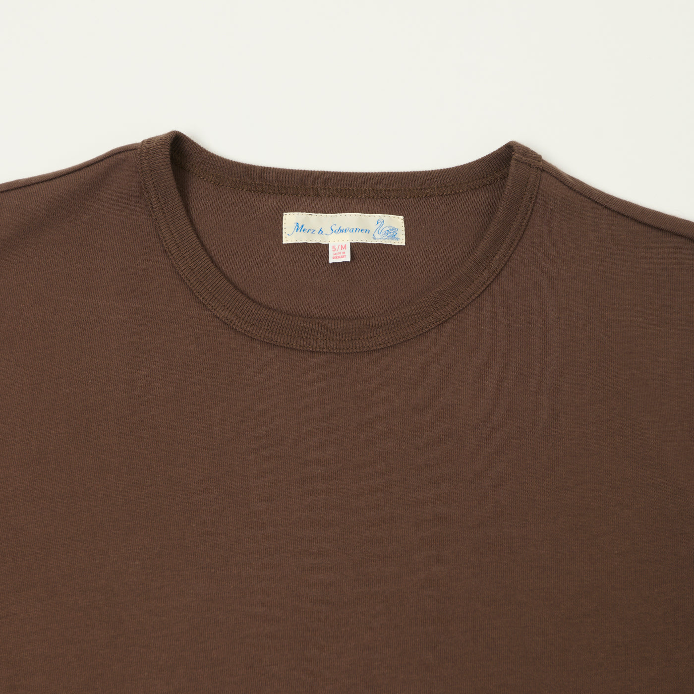 Merz b. Schwanen 2M15 Classic Jersey T-Shirt - Chocolate