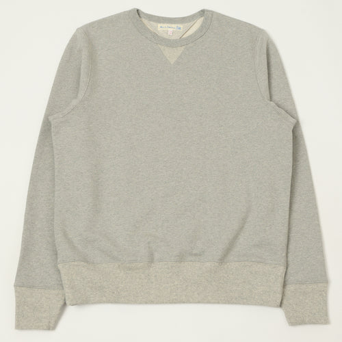 Merz b. Schwanen 3M46 Classic Jersey Sweatshirt - Grey Melange