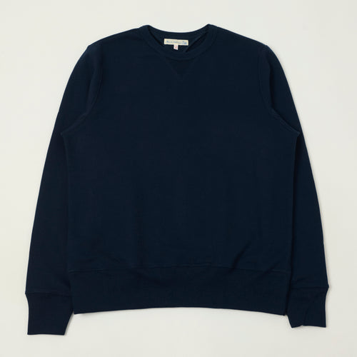 Merz b. Schwanen 3M46 Classic Jersey Sweatshirt - Ink Blue