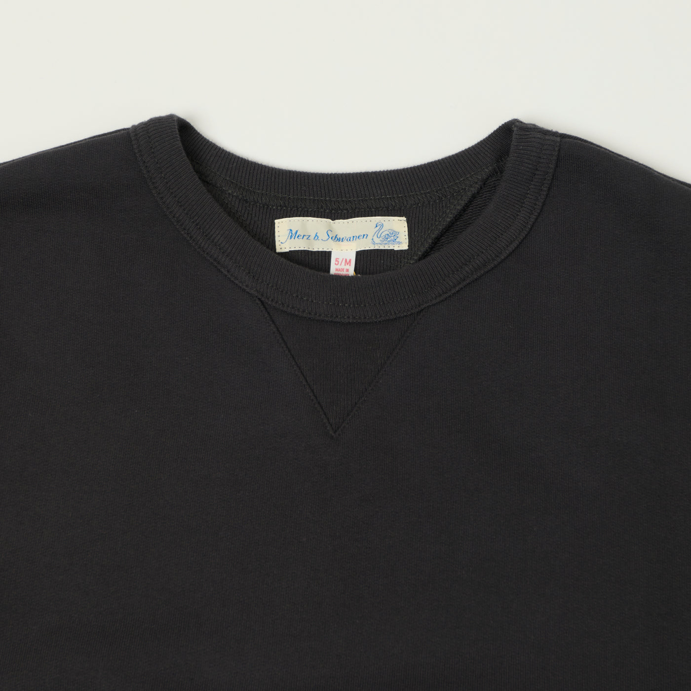 Merz b. Schwanen 3M46 Classic Jersey Sweatshirt - Charcoal