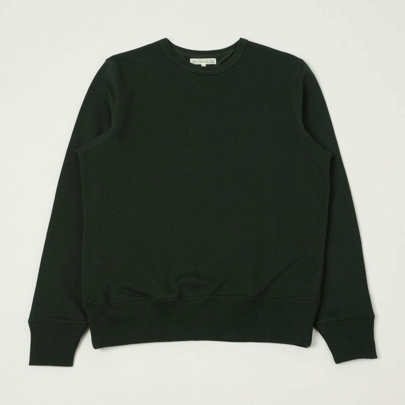 Merz b. Schwanen 3M46 Classic Jersey Sweatshirt - Forest
