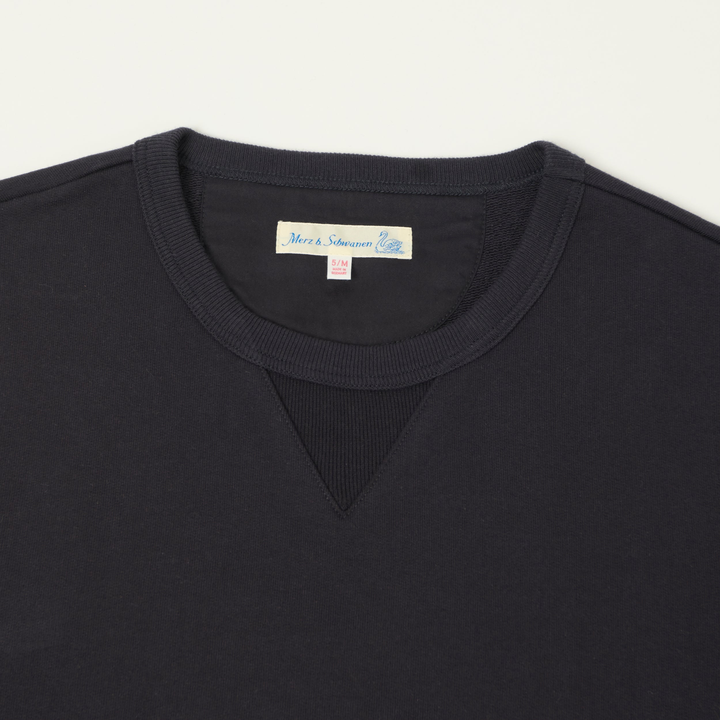 Merz b. Schwanen 3S48 Heavyweight Sweatshirt - Dark Navy