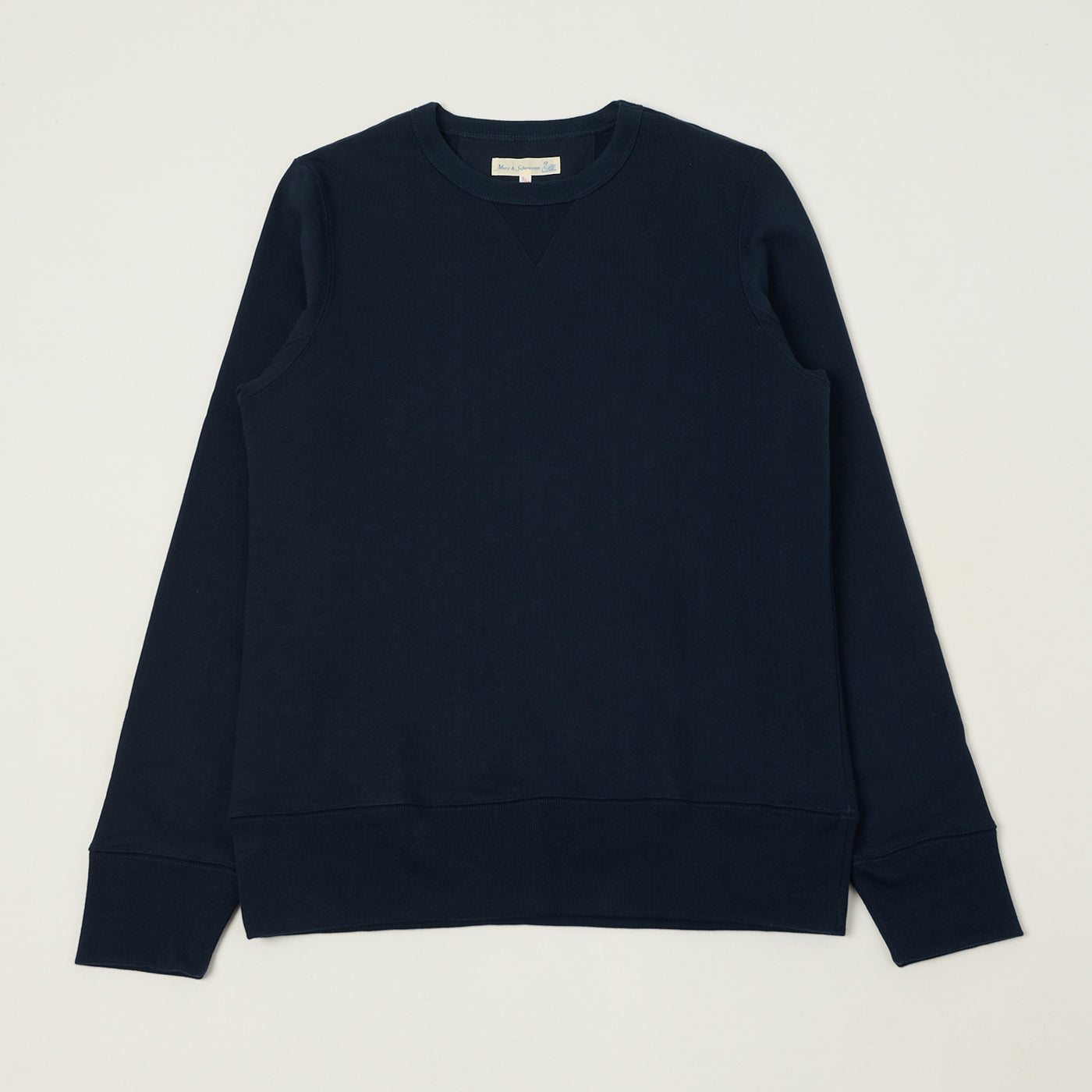 Merz b. Schwanen 3S48 Heavyweight Sweatshirt - Ink Blue