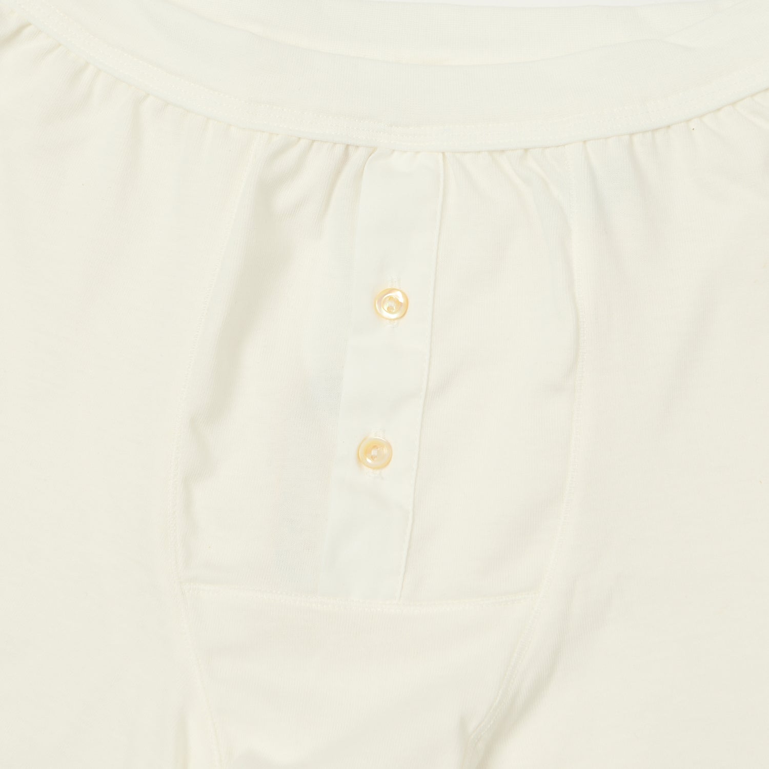 Merz b. Schwanen 255 Button Fly Boxer Brief - White