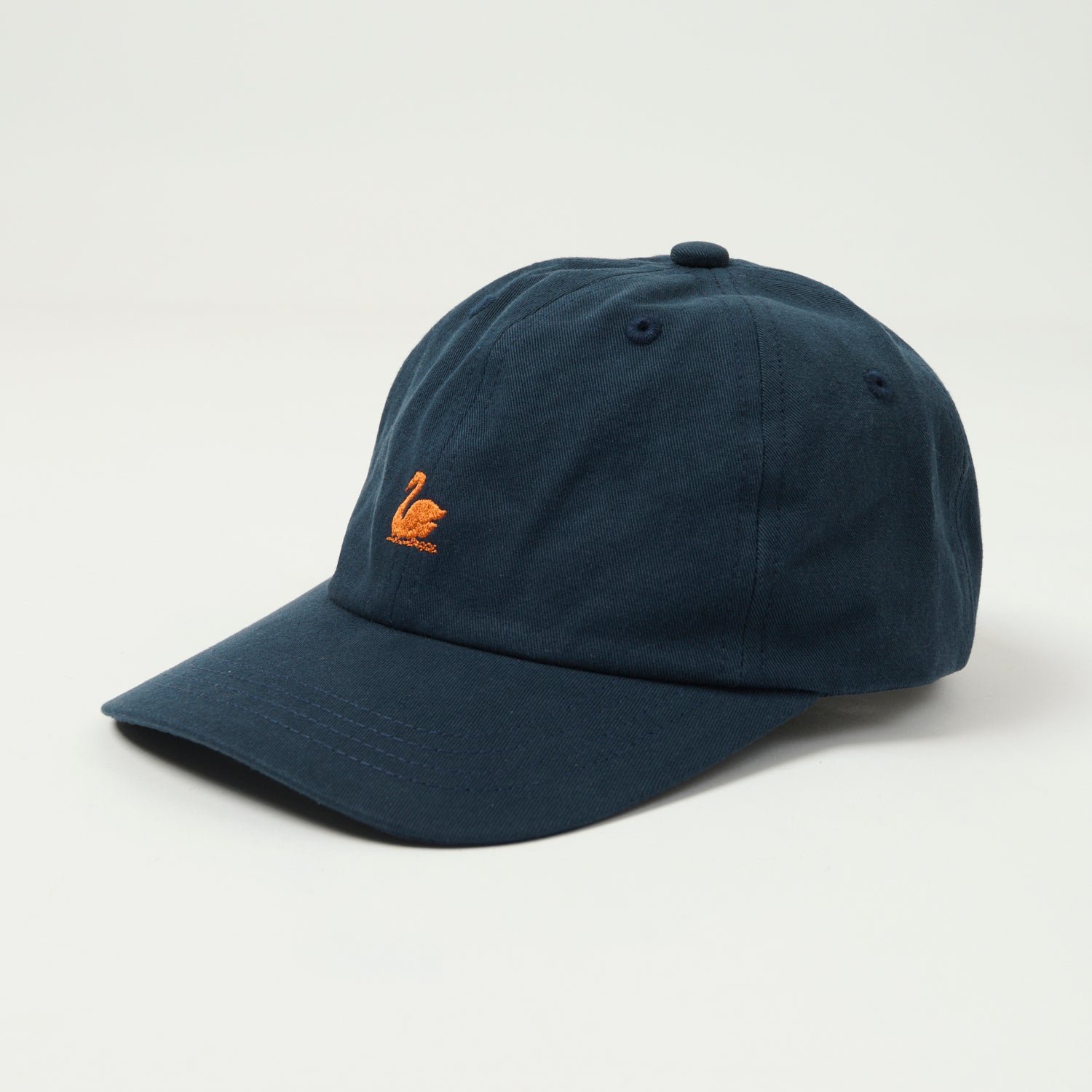 Merz b. Schwanen 'Good Basics' Swan Logo Cap - Night Blue