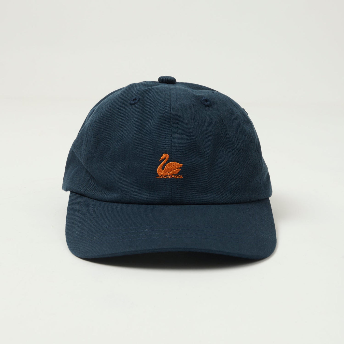 Merz b. Schwanen 'Good Basics' Swan Logo Cap - Night Blue