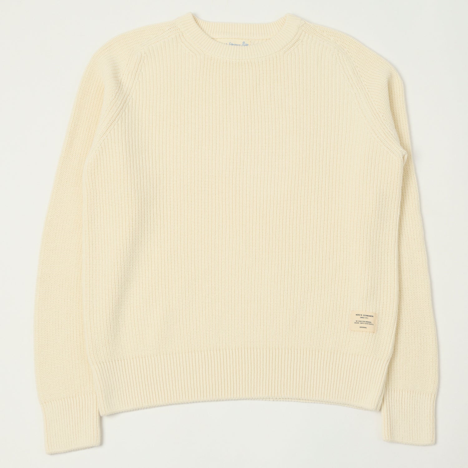 Merz b. Schwanen 'Good Basics' Organic Cotton Pullover Sweater - Nature